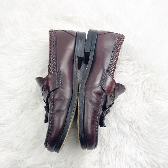 Allen Edmonds Maxfield Tassel Leather Loafers - Picture 6 of 13